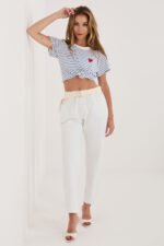 corduroy trousers model 226457 Italy Moda - Image 2