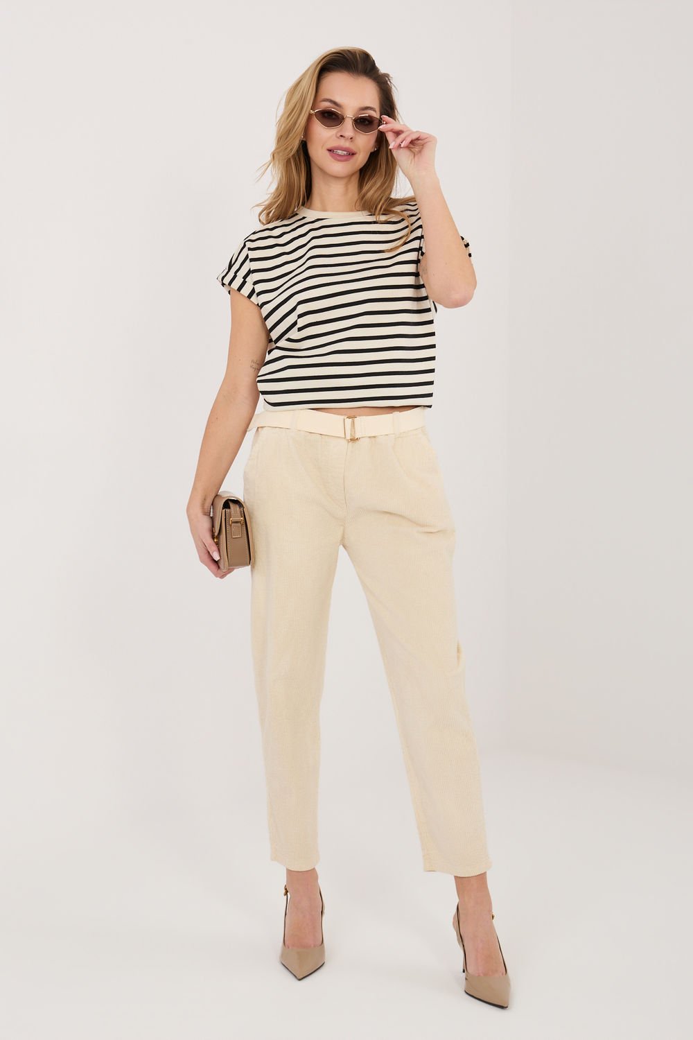corduroy trousers model 226478 Italy Moda corduroy trousers model 226478 Italy Moda - Image 1