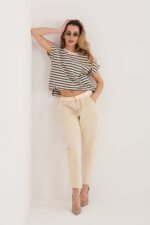 corduroy trousers model 226478 Italy Moda - Image 2
