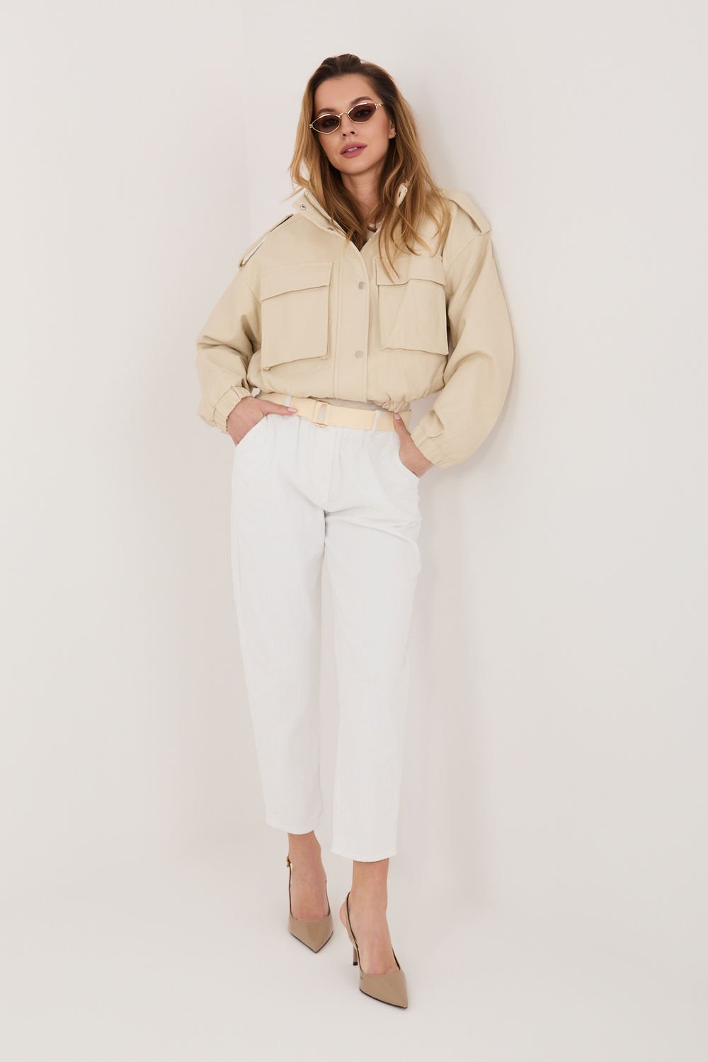 corduroy trousers model 226481 Italy Moda corduroy trousers model 226481 Italy Moda - Image 1