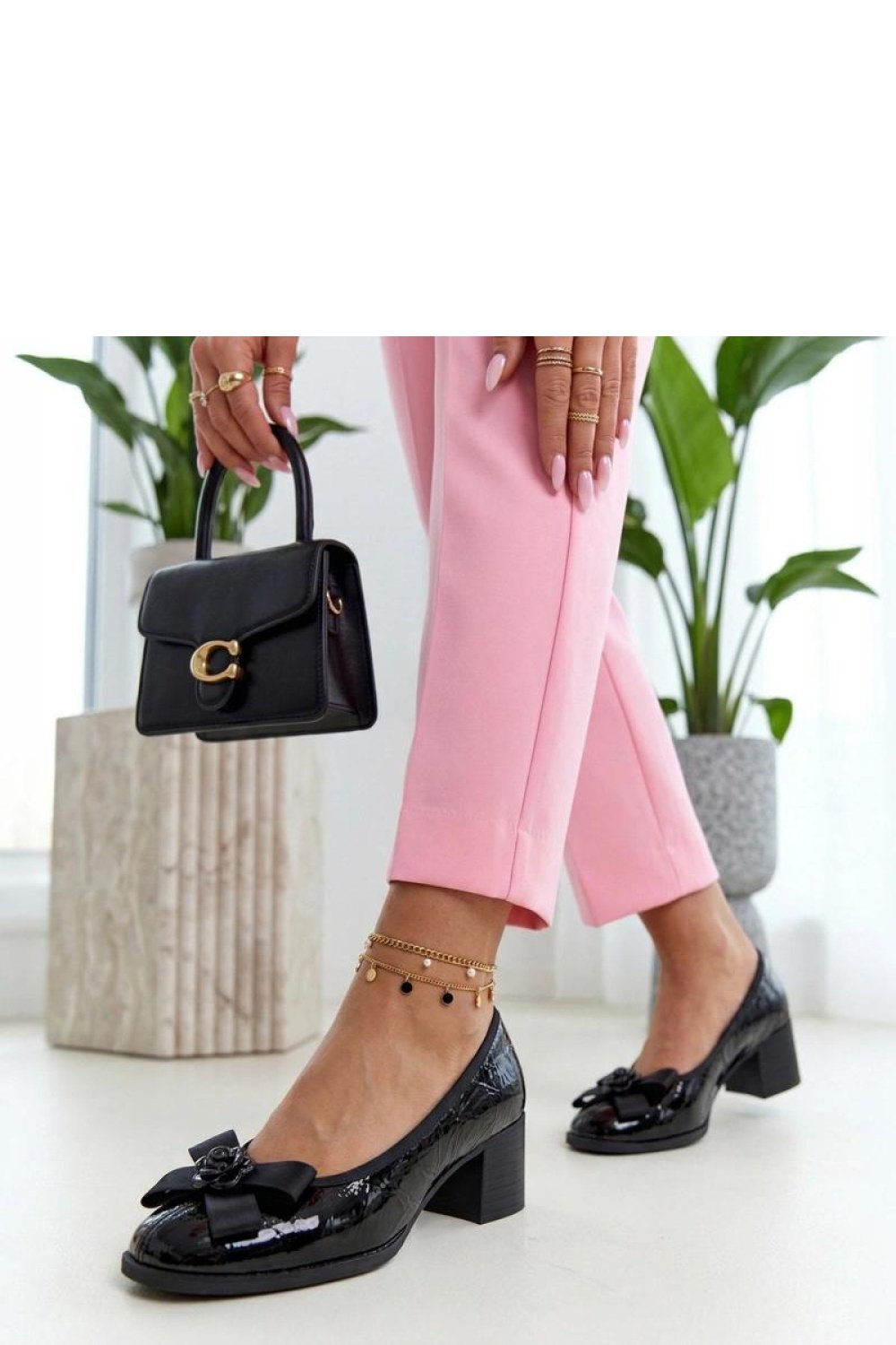 Block heel pumps model 226583 Solea Block heel pumps model 226583 Solea - Image 1