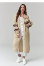 Cardigan modelis 226865 Makadamia - Image 2
