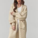 Cardigan modelis 226872 Makadamia