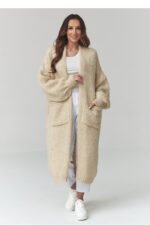 Cardigan modelis 226872 Makadamia - Image 2