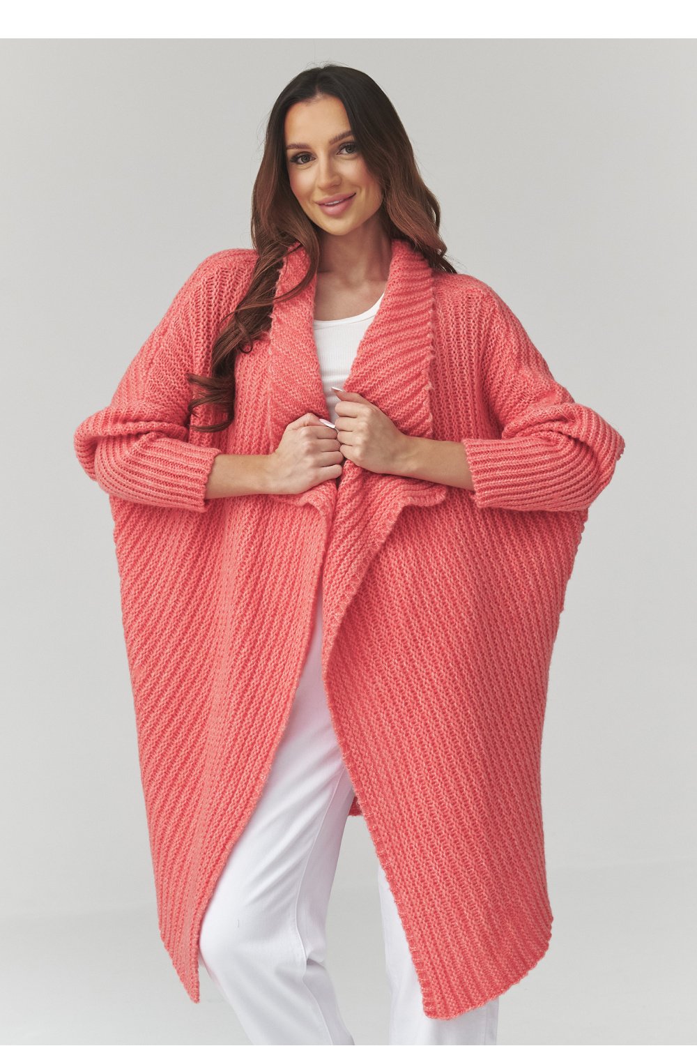 Cardigan model 226878 Makadamia Megztinis modelis 226878 Makadamia - Image 1