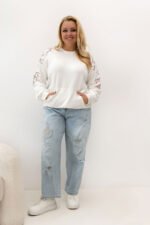 Plus size sweatshirt model 228062 Relevance - Image 2