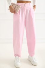corduroy trousers model 228360 Rue Paris