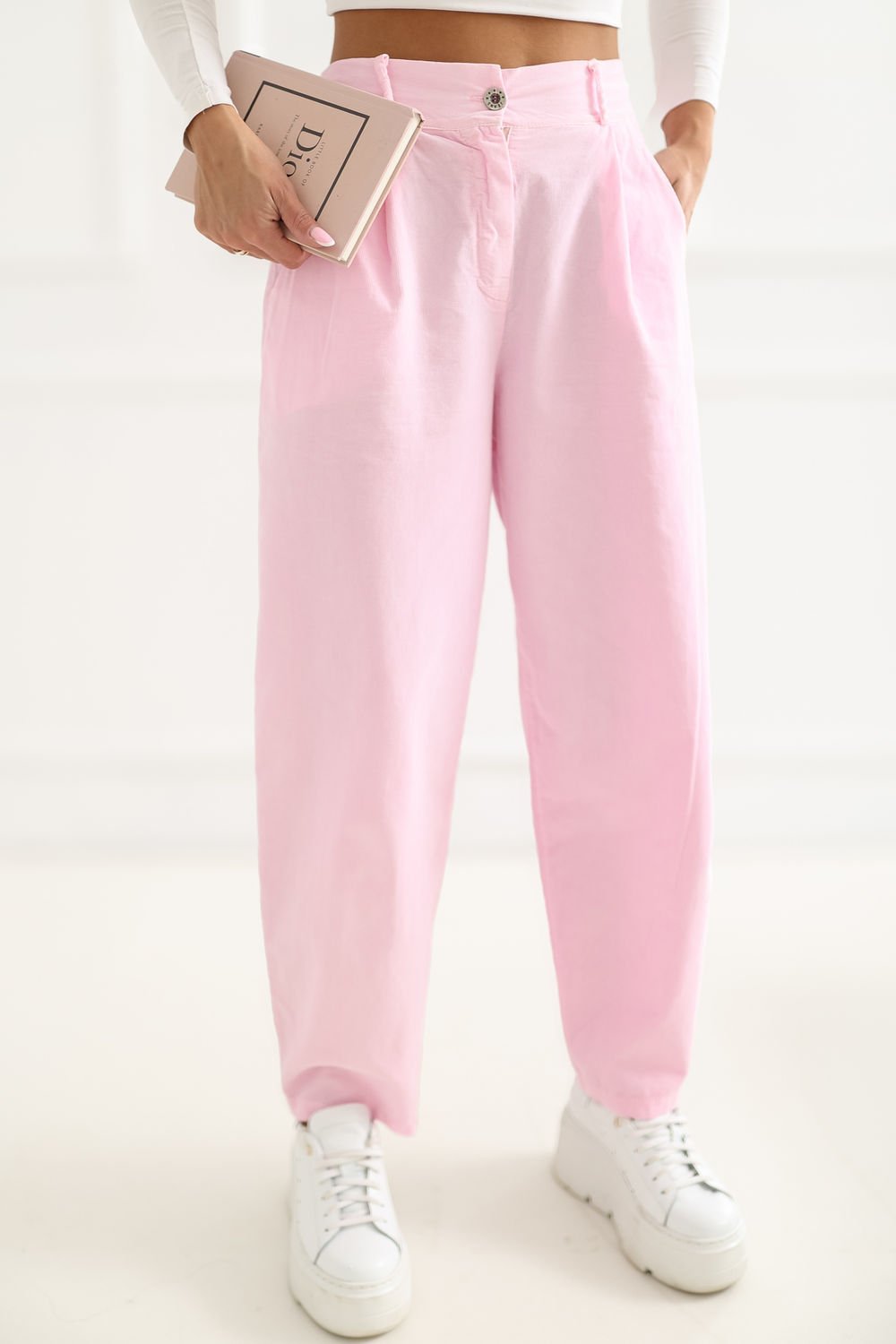 corduroy trousers model 228360 Rue Paris corduroy trousers model 228360 Rue Paris - Image 1