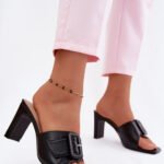 Heeled sandals model 228371 Step in style