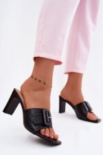 Heeled sandals model 228371 Step in style