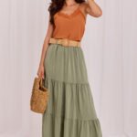 Long skirt model 229813 Italy Moda