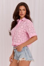 Short sleeve shirt model 230427 Lakerta - Image 2