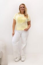 Plus size T-shirt model 230449 Relevance - Image 2