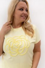 Plus size T-shirt model 230449 Relevance - Image 4