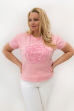 Plus size T-shirt model 230450 Relevance