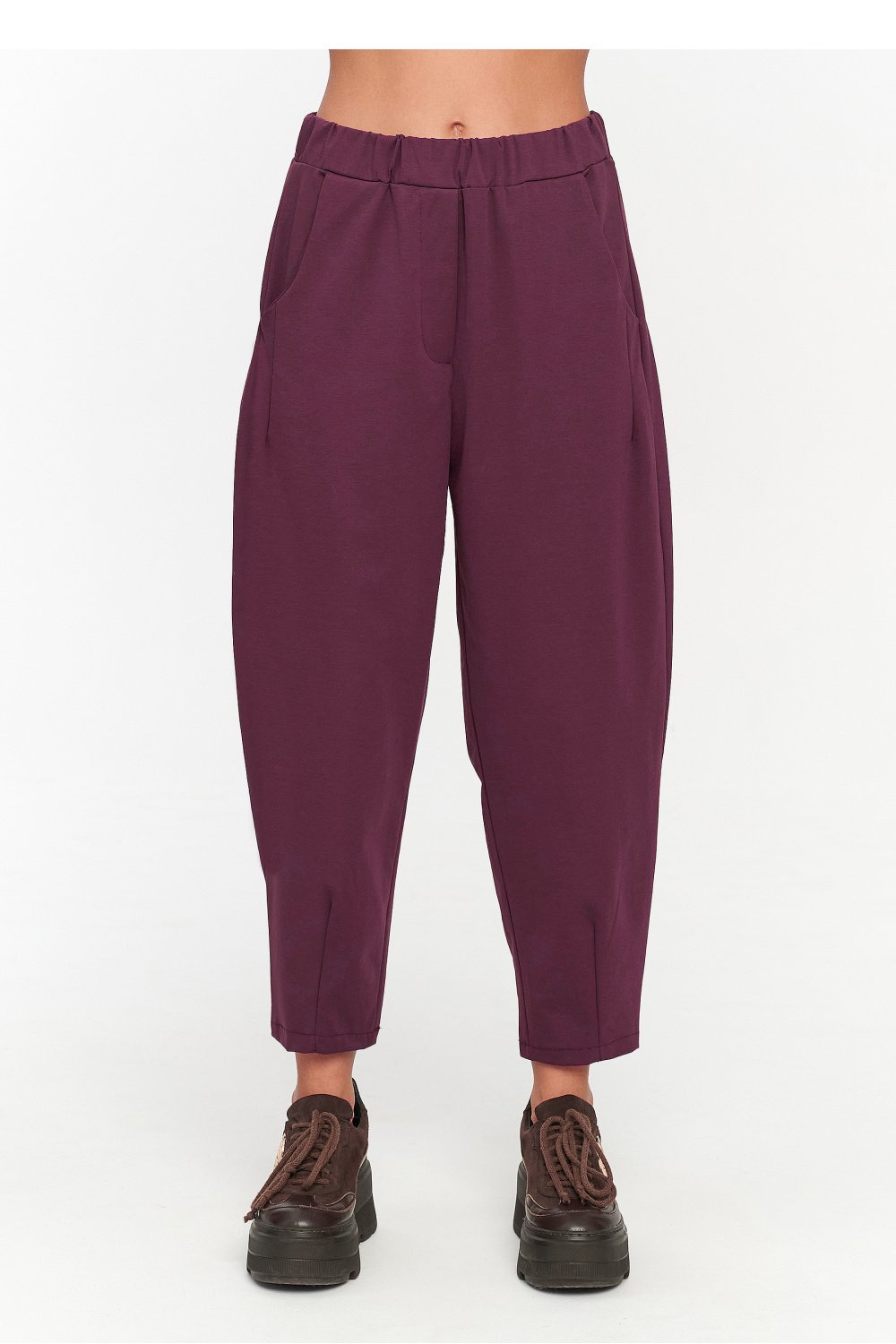 Women trousers model 230862 Makadamia Women trousers model 230862 Makadamia - Image 1