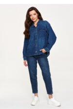 Ilgomis rankovėmis marškiniai modelis 230871 Makadamia - Image 2
