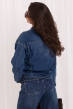 Denim jacket model 231366 Italy Moda - Image 3