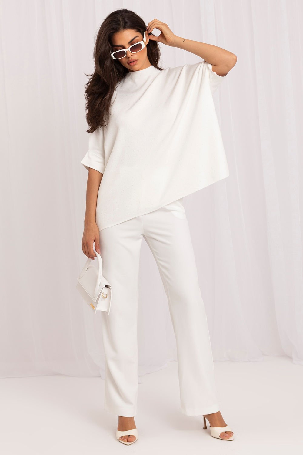 Short sleeve sweater model 231501 Italy Moda Short sleeve sweater model 231501 Italy Moda - Image 1