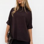 Short sleeve sweater model 231504 Italy Moda