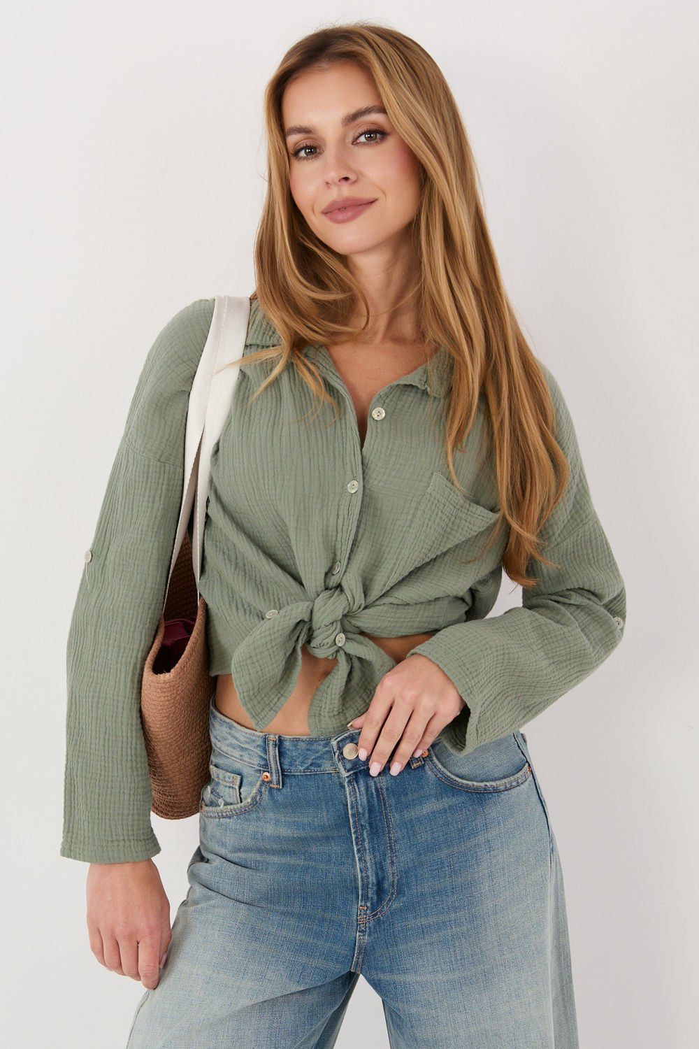Long sleeve shirt model 231509 Italy Moda Long sleeve shirt model 231509 Italy Moda - Image 1