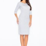 Kasdieninė suknelė modelis 44269 Figl