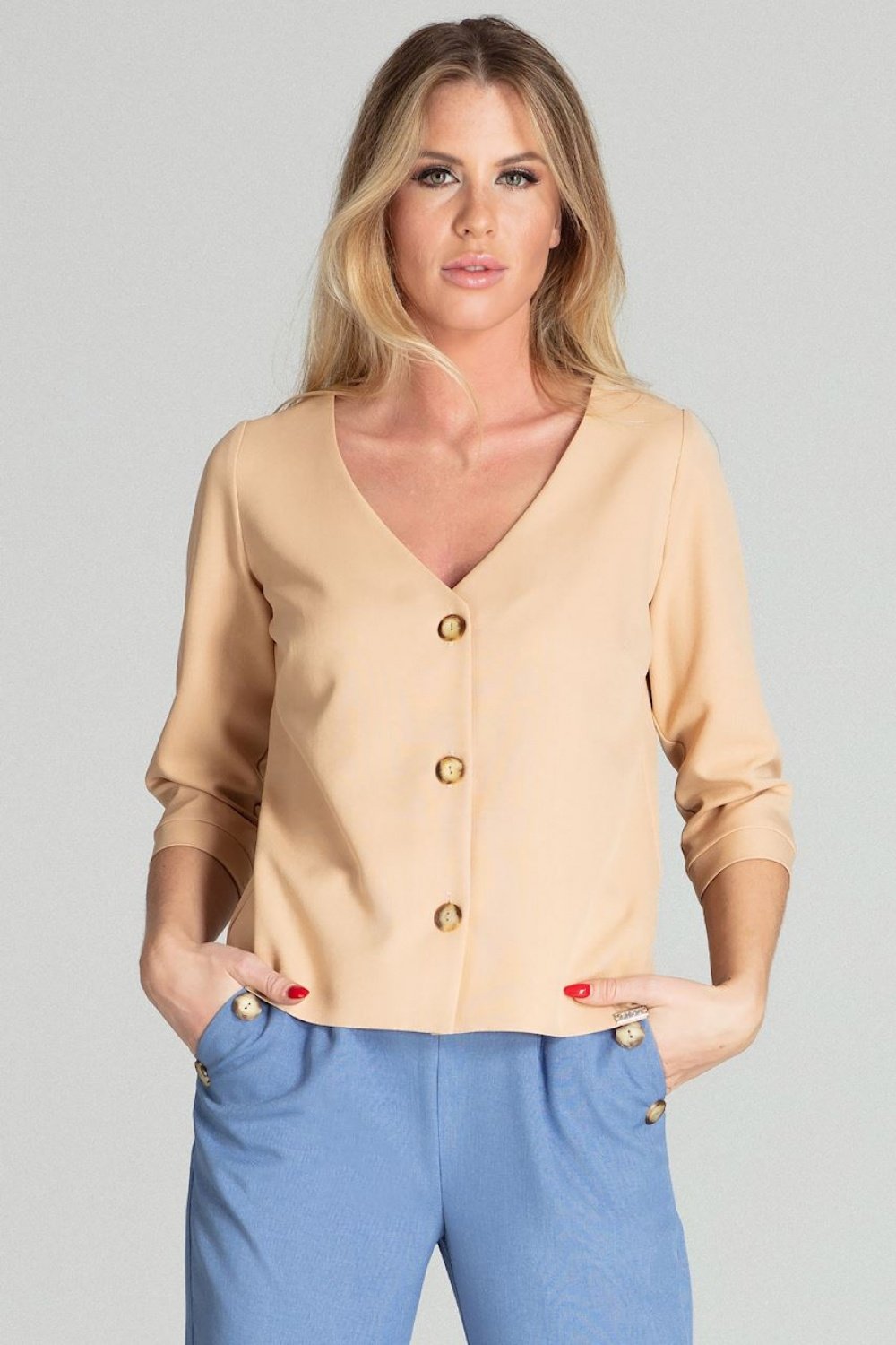 Shirt model 141754 Figl Marškiniai modelis 141754 Figl - Image 1