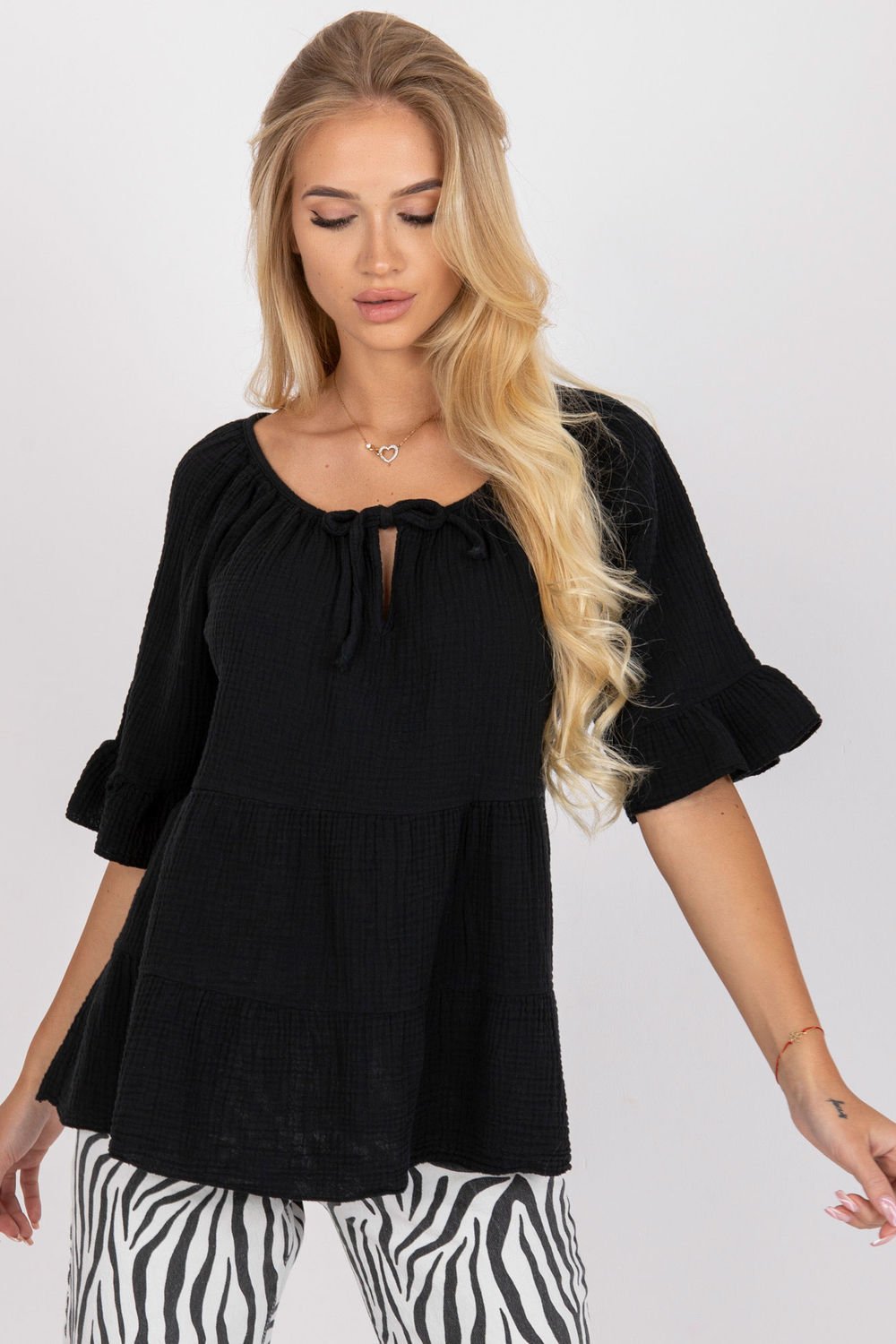 Blouse model 165886 Och Bella Blouse model 165886 Och Bella - Image 1