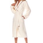 Long bathrobe model 172787 L&L collection