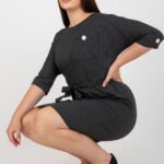 Plus size dress model 174937 Lakerta