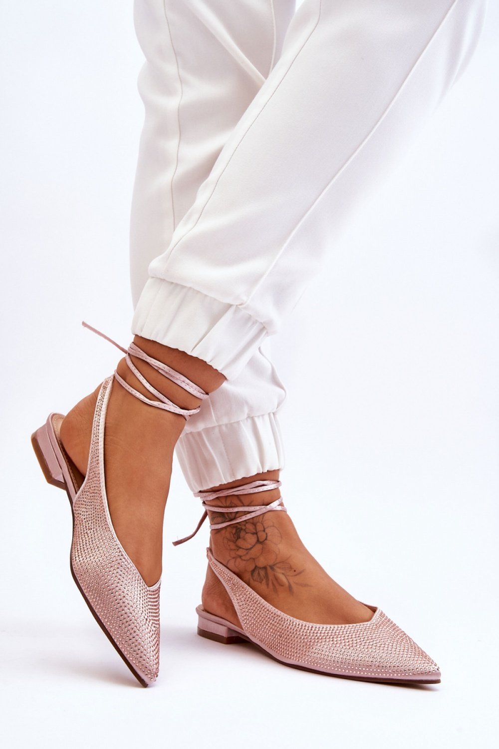 Strappy ballet flats model 178020 Step in style Strappy ballet flats model 178020 Step in style - Image 1
