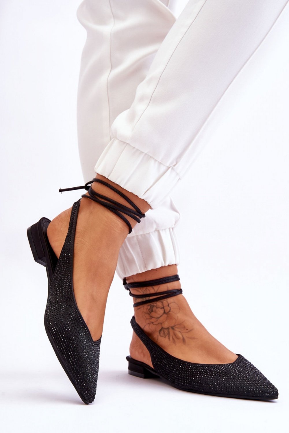 Strappy ballet flats model 178022 Step in style Strappy ballet flats model 178022 Step in style - Image 1