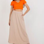 Long skirt model 180214 Rue Paris